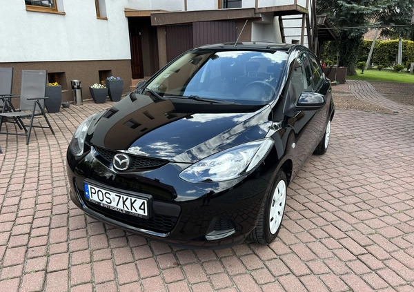 Mazda 2 cena 19900 przebieg: 92000, rok produkcji 2008 z Rydułtowy małe 781